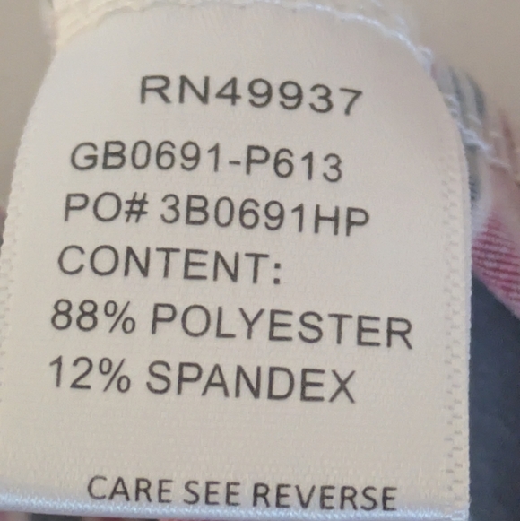 Tail Women's Novelist Floral Sleeveless Too Ladies Sz L Golf 1/4 Zip White EUC - Picture 12 of 13